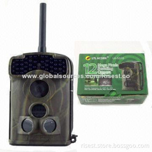 Wide View Angle 100° GSM MMS Digital Trail Camera with 44 LED 940nm or 850nm LED, Ltl-5310WMG